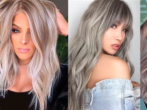 Educar Una Efectiva Final Cabello Balayage Rubio Cenizo Abolladura