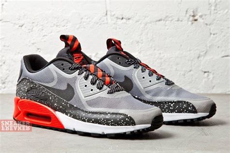 Nike Air Max 90 Cmft Prm Tape Medium Grey Challenge Red Sneaker Freaker