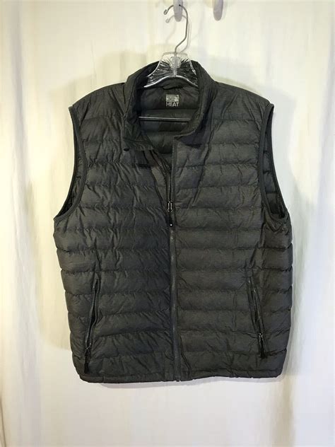 Weatherproof 32 Degree Heat Mens Puffer Vest Size L Gem