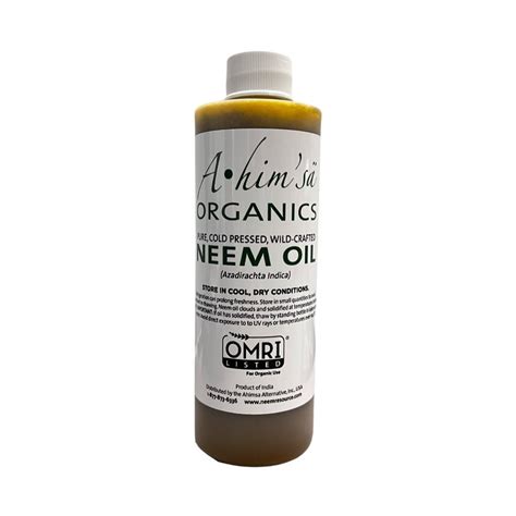 Plant Protectors Ahimsa Organics Premium Neem Oil 8oz