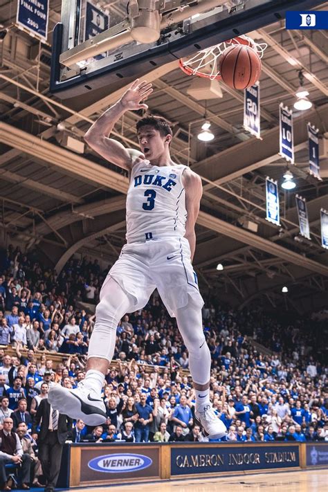 Grayson Allen Of The Duke Blue Devils Duke Blue Devils Grayson