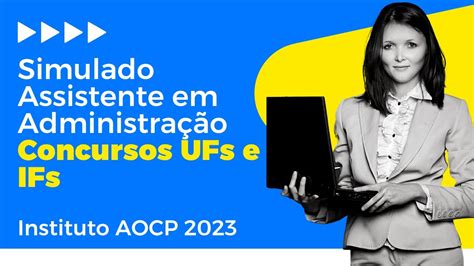 Simulado De Conhecimentos Espec Ficos Assistente Administrativo