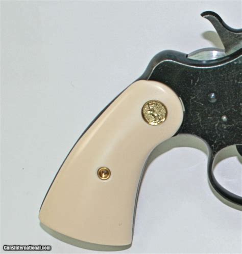 Colt 1917 New Service Grips Or Colt 1909 Revolver Grips With Medallions For Sale