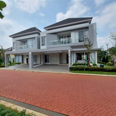 Dijual Rumah Modern Keren Cantik New Menteng Village Gading Serpong