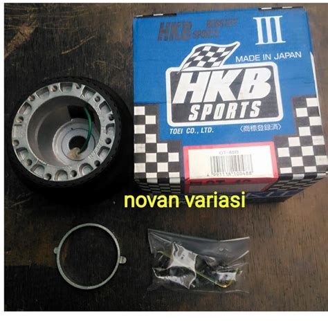 Jual Boss Kit HKB Sports Dudukan Stir Racing OT 48 Toyota Avanza Xenia