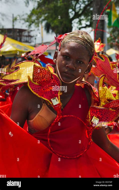 Carnival Parade Georgetown Guyana Stock Photo Alamy