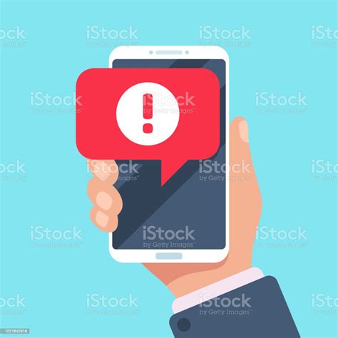 Alert Message Mobile Notification Danger Error Alerts Virus Problem Or