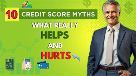 Credit Score Myths What Actually Hurts And Helps Your Score Youtube