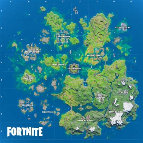 All Fortnite Chapter Season V Map Changes The Fortilla