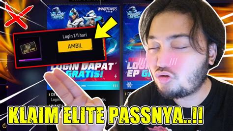 Cara Klaim Elite Pass Gratis Arido Youtube