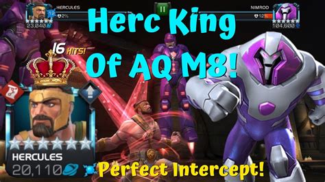 Hercules The King Of Aq Map 8 Intercepts Immortality Top 15 Prestige Marvel Contest Of