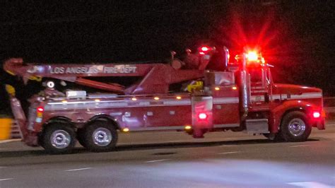 LAFD Heavy Rescue 3 Responding X3 YouTube