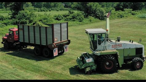 Claas 695 Chopping 2nd Cutting 2020 Part 3 Youtube