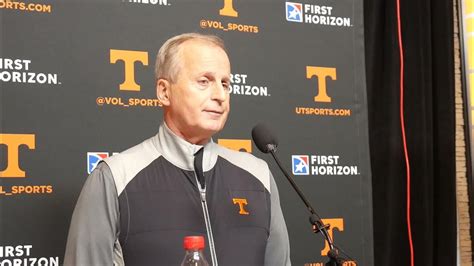 Rick Barnes Vols Hoops Hc At Tennessee Media Day Youtube