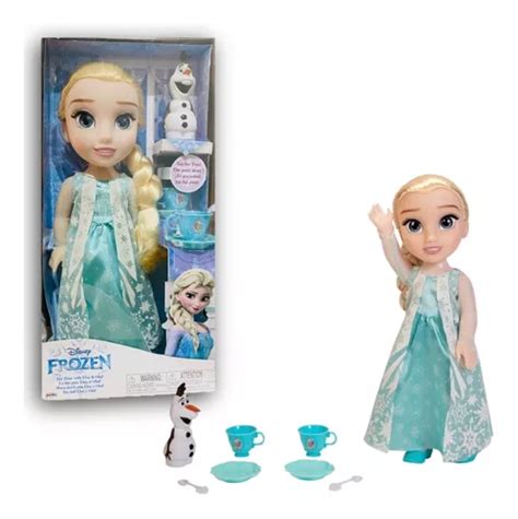 Muñeca Elsa Frozen Y Olaf Hora Del Té Cuotas sin interés