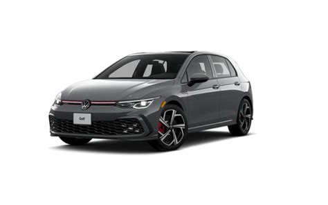 2023 Volkswagen Golf Gti In Moonstone Gray From 0 Monthly