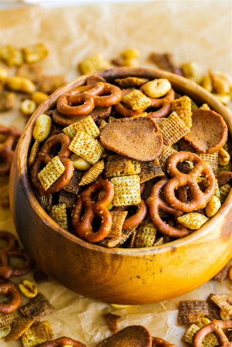 Homemade Bold Chex Mix Recipe Baked Extra Bold Flavor