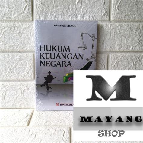 Jual Buku Asli Buku Hukum Keuangan Negara Adrian Sutedi Sinar Grafika