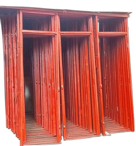 Color Coated Orange MS Pressed Steel Door Frame At Rs 1700 Piece In