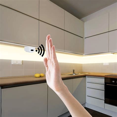 Baseus Under Cabinet Light Pir Motion Sensor Human Induction Cupboard