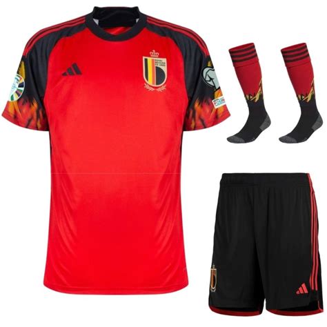 Maillot Enfant Belgique Domicile Euro Qualifications