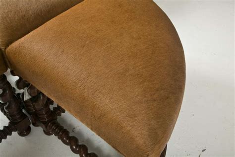 Pony Skin Quarter Round Ottomans By Rose Tarlow Melrose House At 1stdibs