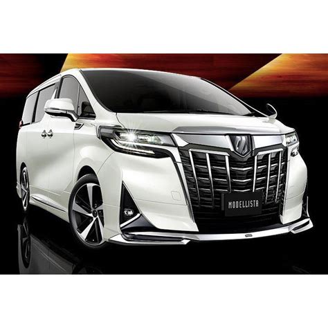 Toyota Alphard Agh30 2018 2019 2020 Modellista Modelista Bodykit Body