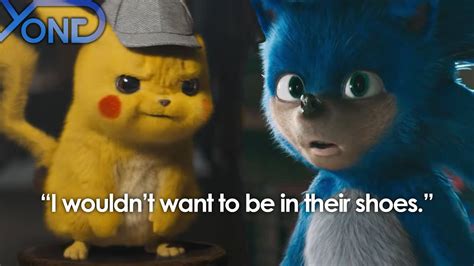 Detective Pikachu Director Comments On Sonic Movie Backlash Youtube