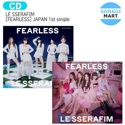 クリアランス卸売 Le Sserafim Fearless 初回生産限定盤a B 通常盤 特典付き Blogknakjp