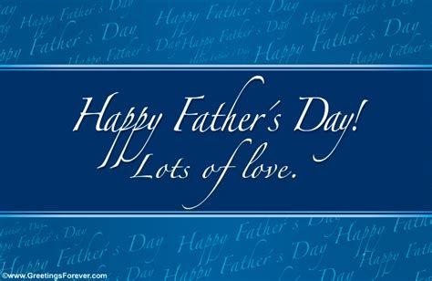 Happy Father´s Day In Blue Fathers Day Ecards