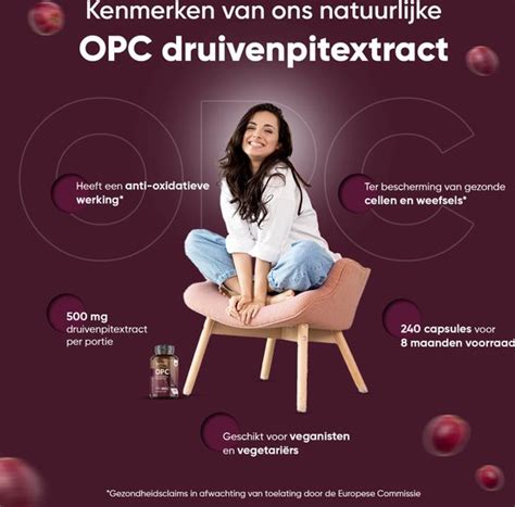 Weightworld Opc Druivenpitextract Vegan Druivenpit Capsules Voor