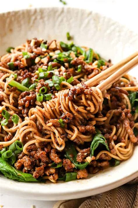 Dan Dan Noodles Recipe Carlsbad Cravings