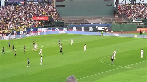 Karim Benzema Incredible Goal Fan View Real Madrid 2022 Soccer