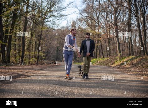 Gay Couple Men Rear View High Resolution Stock Photography And Images Alamy