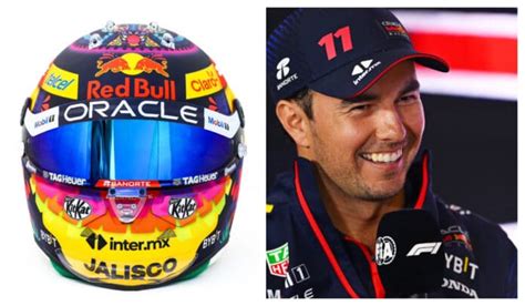 Video Presentan El Casco Que Usar Checo P Rez Para El Gran Premio