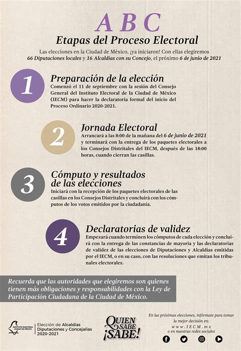 Cuales Son Las Etapas Del Proceso Electoral En Mexico Images