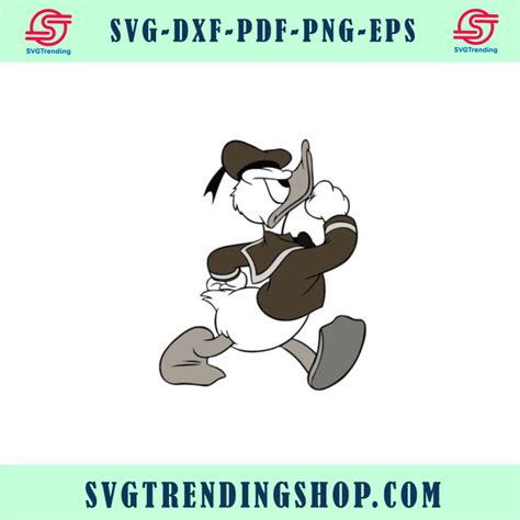 Donald Duck 10 Head Face Happy Smiling Disney Digital Download Pdf