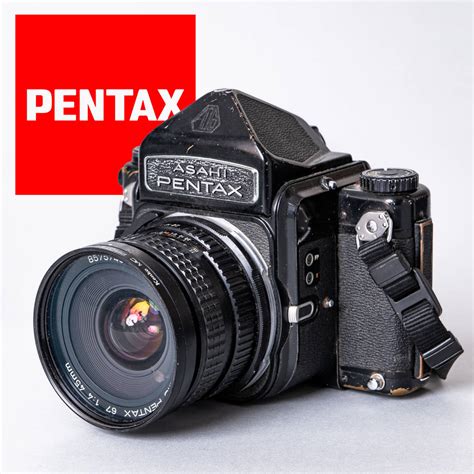 【やや傷や汚れあり】【カメラ＋レンズ付き】pentax ペンタックス 6×7 アイレベル 中判カメラ レンズ Smc Pentax67 1