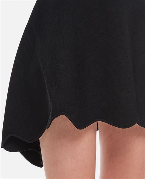 Scalloped Hem Mini Skirt For Women Jw Anderson Sale Biffi