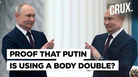 Putin Seen In 2 Places At Once Ukraine Media Claims Its Proof Russia President Has A Body