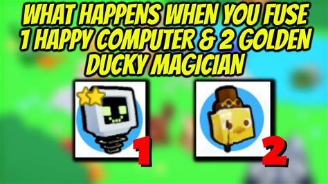 What Happens When You Fuse Happy Computer Golden Ducky Magician