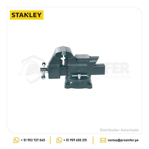 Tornillo De Banco Mm Stanley En Per Prosinfer