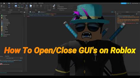 How To Script Open Close Gui On Roblox Studio Youtube