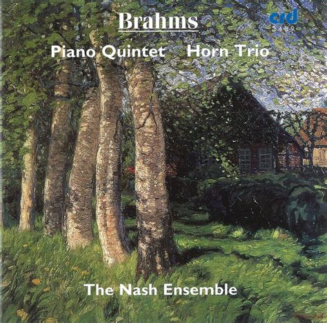 Johannes Brahms Piano Quintet In F Minor Op Horn Trio In E Flat