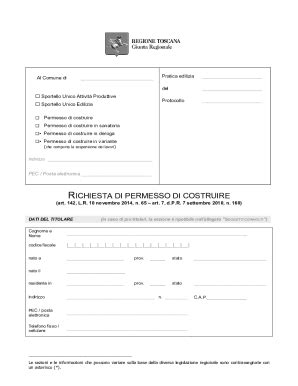 Compilabile Online Comune Bibbona Li Permesso Di Costruire In Sanatoria