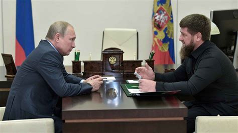 Putin Asciende A Coronel General Al Checheno Kadyrov Tras Pedir El Uso