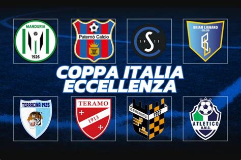 Coppa Italia Eccellenza Domani Il Ritorno Dei Quarti Di Finale