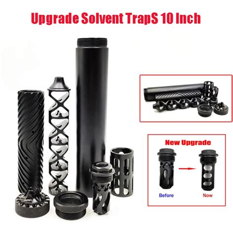 9mm Solvent Trap 10 Aluminum 12 28 Monocore Solvent Trap