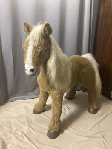 Hasbro Butterscotch Furreal Friends Large Pony Horse Sit On Interactive