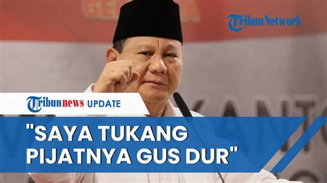 Prabowo Nostalgia Pernah Diajak Ke Istana Dan Diangkat Bung Karno